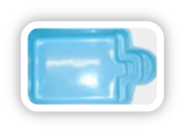 DIY Fibreglass Pool - 5m x 3m (New Shape)