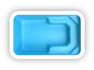 DIY Fibreglass Pool - 5.5m x 3m (Old Shape)